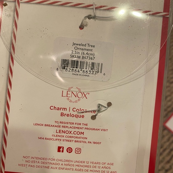 Lenox tree ornament - Picture 2 of 2